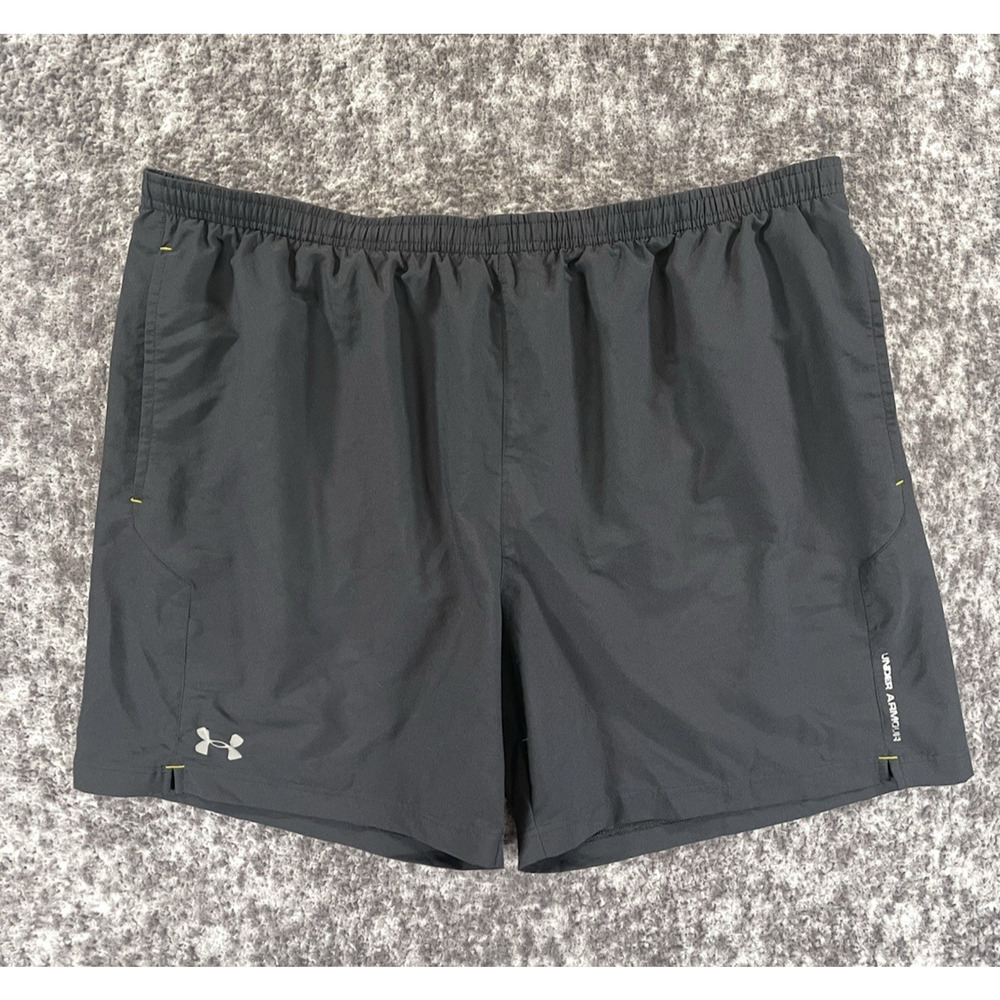 Under Armour Shorts Mens Size 2XL black Running Training Gym Pockets